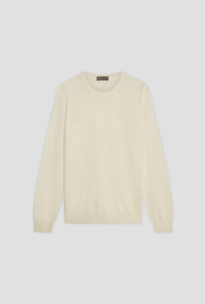 Girocollo in pura lana pettinata ESSENTIAL - Ferrante | img vers.300x/