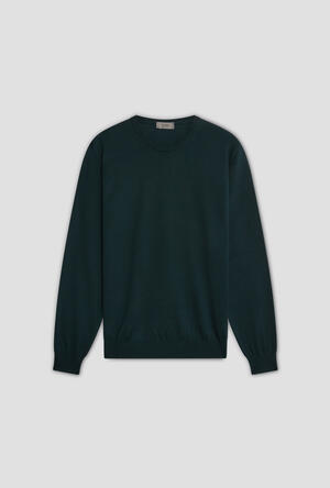 Girocollo in pura lana pettinata ESSENTIAL - Ferrante | img vers.300x/