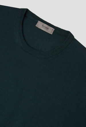 Girocollo in pura lana pettinata ESSENTIAL - Ferrante | img vers.300x/