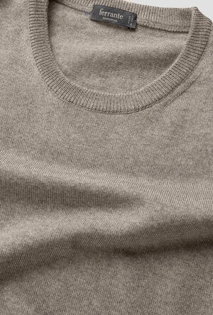 Girocollo in pura lana pettinata ESSENTIAL - Ferrante | img vers.300x/
