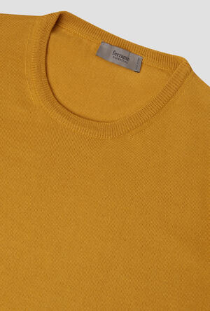 Girocollo in pura lana pettinata ESSENTIAL - Ferrante | img vers.300x/