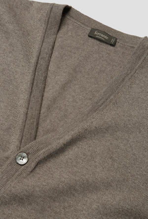 Gilet in pura lana pettinata ESSENTIAL - Ferrante | img vers.300x/