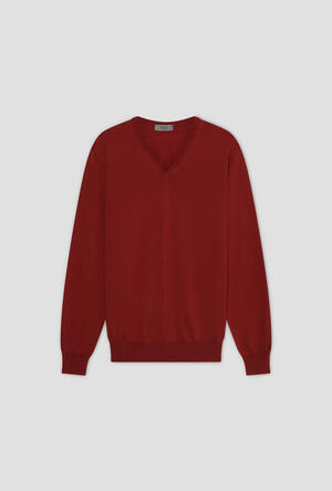 Pullover in pura lana pettinata ESSENTIAL - Ferrante | img vers.300x/