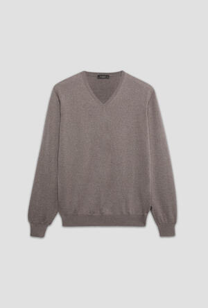 Pullover in pura lana pettinata ESSENTIAL - Ferrante | img vers.300x/