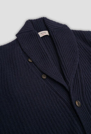 Cardigan maglia inglese ROYAL RED - Ferrante | img vers.300x/