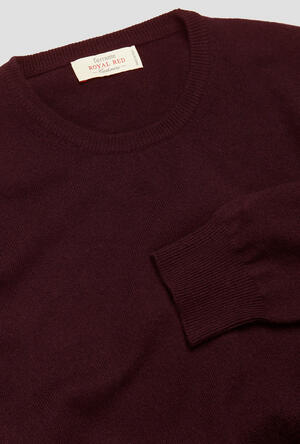 Maglia in puro cashmere ROYAL RED - Ferrante | img vers.300x/