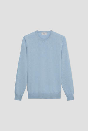 Maglia in puro cashmere ROYAL RED - Ferrante | img vers.300x/