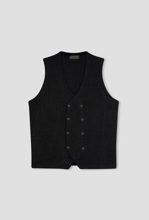 Gilet in maglia jacquard MAIN - Ferrante | img vers.300x/