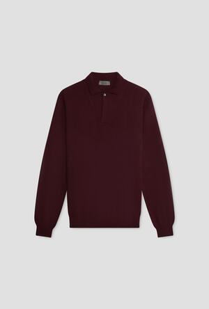 Polo senza bottoni in lana cardata MAIN - Ferrante | img vers.300x/