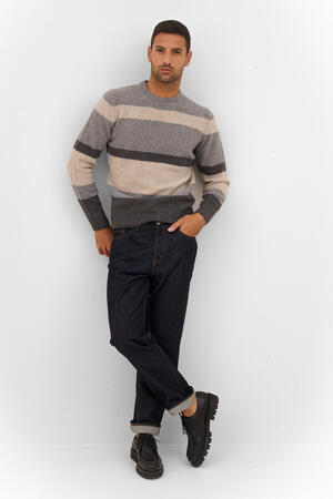 Maxi riga in misto cashmere ROYAL RED - Ferrante | img vers.300x/