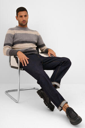 Maxi riga in misto cashmere ROYAL RED - Ferrante | img vers.300x/