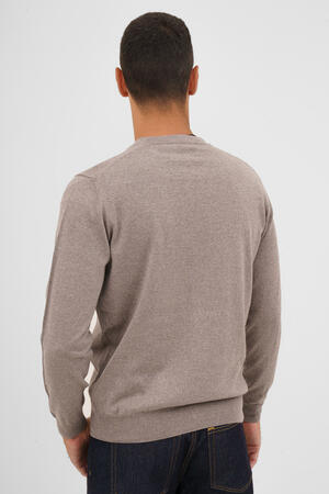 Cardigan in pura lana pettinata ESSENTIAL - Ferrante | img vers.300x/