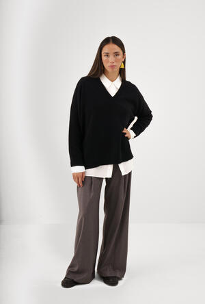 Pullover in misto cashmere oversized LUXURY - Ferrante | img vers.300x/
