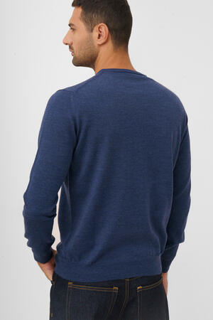 Girocollo in pura lana pettinata ESSENTIAL - Ferrante | img vers.300x/