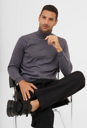 Dolcevita in pura lana pettinata ESSENTIAL - Ferrante | img vers.300x/