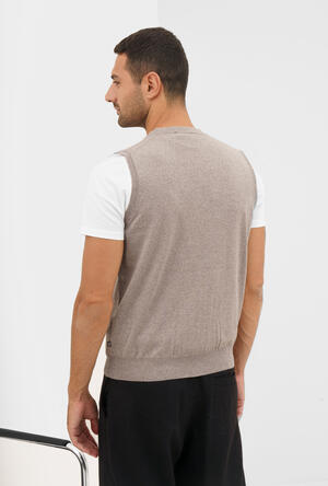 Gilet in pura lana pettinata ESSENTIAL - Ferrante | img vers.300x/