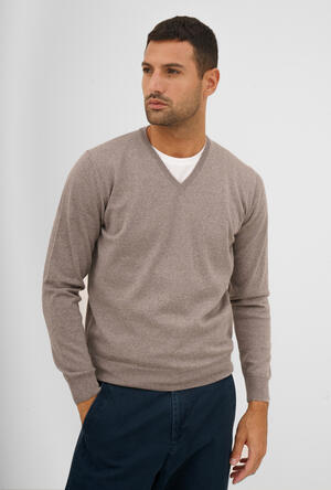 Pullover in pura lana pettinata ESSENTIAL - Ferrante | img vers.300x/