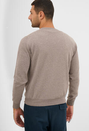 Pullover in pura lana pettinata ESSENTIAL - Ferrante | img vers.300x/