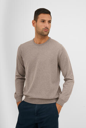 Girocollo in pura lana pettinata ESSENTIAL - Ferrante | img vers.300x/