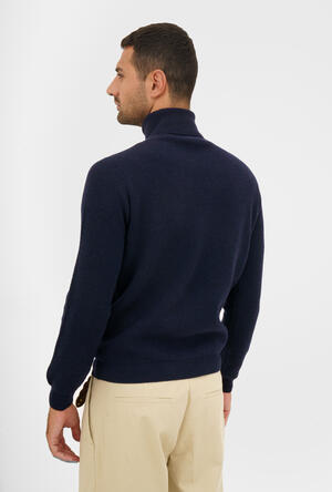 Ciclista maglia inglese in lana e cashmere ROYAL RED - Ferrante | img vers.300x/