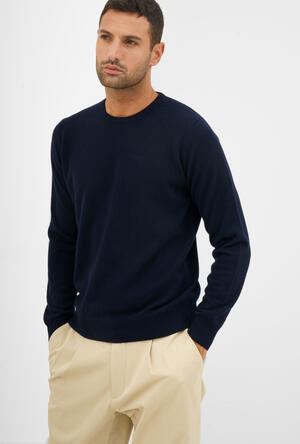 Maglia in puro cashmere ROYAL RED - Ferrante | img vers.300x/