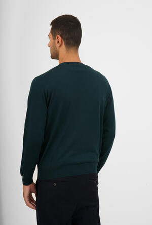 Pullover in pura lana pettinata ESSENTIAL - Ferrante | img vers.300x/
