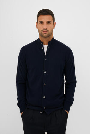 Giacca bottoni in puro cashmere ROYAL RED - Ferrante | img vers.300x/