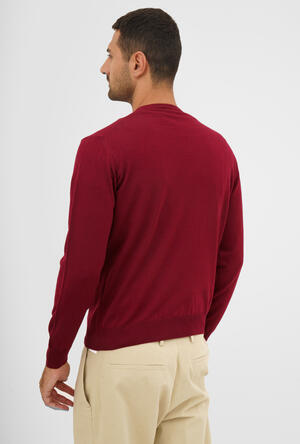 Pullover in pura lana pettinata ESSENTIAL - Ferrante | img vers.300x/