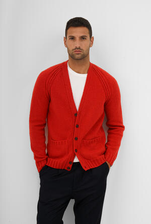 Cardigan malfilè raglan MAIN - Ferrante | img vers.300x/