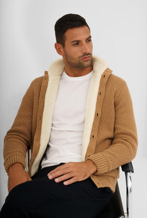 Giubbino foderato con eco pelliccia MAIN - Ferrante | img vers.300x/