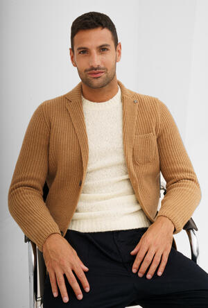 Giacca in maglia inglese MAIN - Ferrante | img vers.300x/