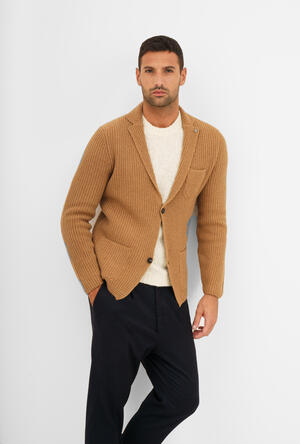 Giacca in maglia inglese MAIN - Ferrante | img vers.300x/