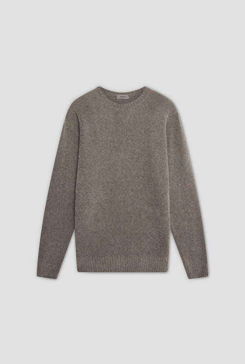 Girocollo bouclè Grigio