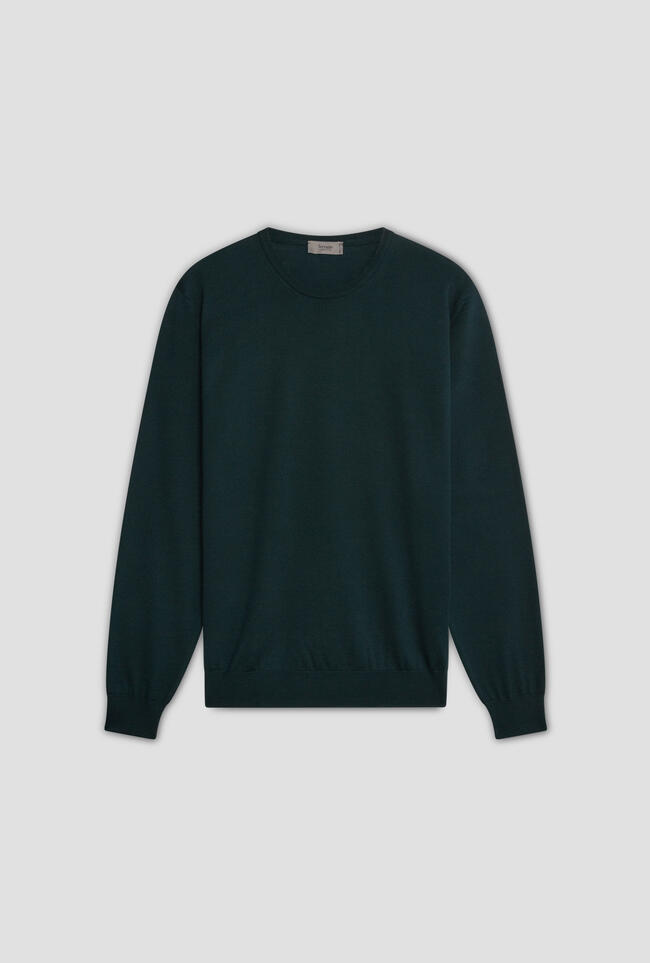 Girocollo in pura lana pettinata ESSENTIAL - Ferrante | img vers.1300x/