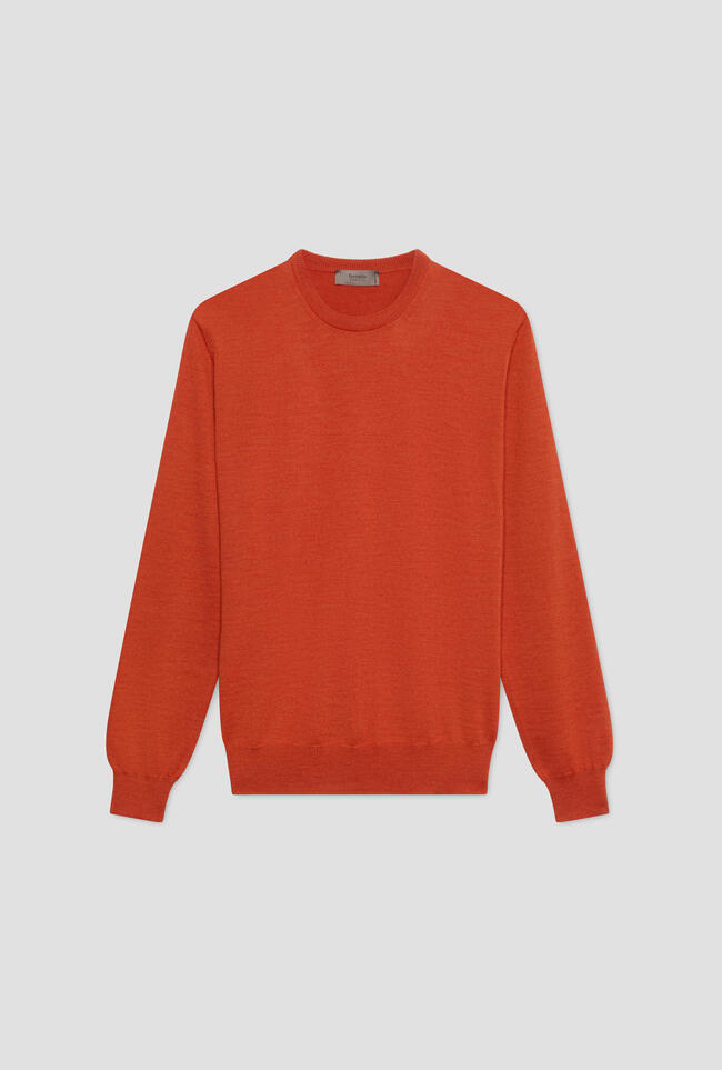 Girocollo in pura lana pettinata ESSENTIAL - Ferrante | img vers.1300x/