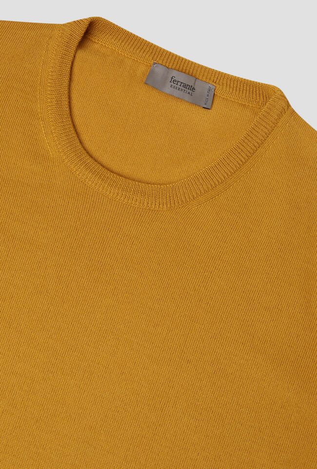 Girocollo in pura lana pettinata ESSENTIAL - Ferrante | img vers.1300x/