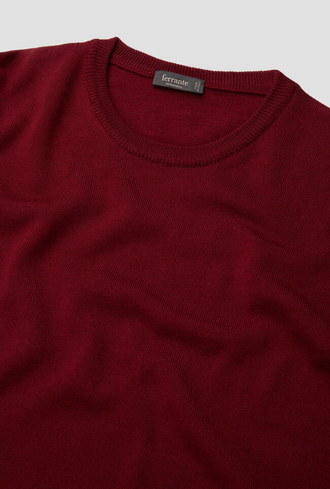 Girocollo in pura lana pettinata ESSENTIAL - Ferrante | img vers.1300x/