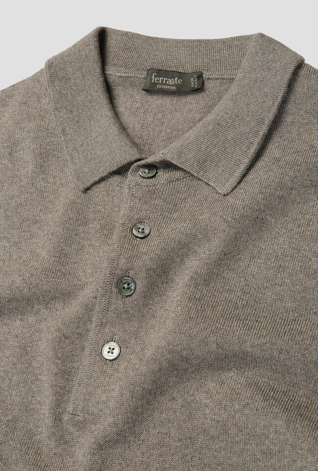 Polo in pura lana pettinata ESSENTIAL - Ferrante | img vers.1300x/