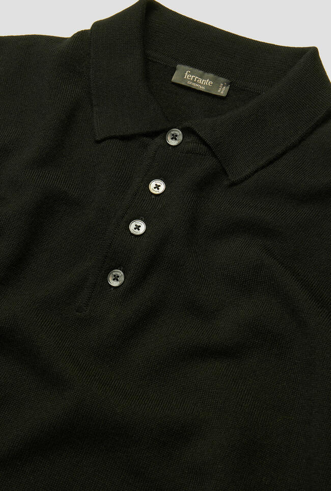 Polo in pura lana pettinata ESSENTIAL - Ferrante | img vers.1300x/