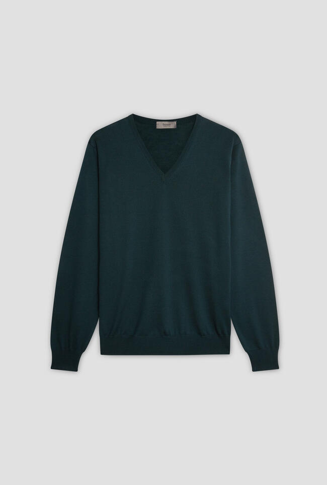 Pullover in pura lana pettinata ESSENTIAL - Ferrante | img vers.1300x/
