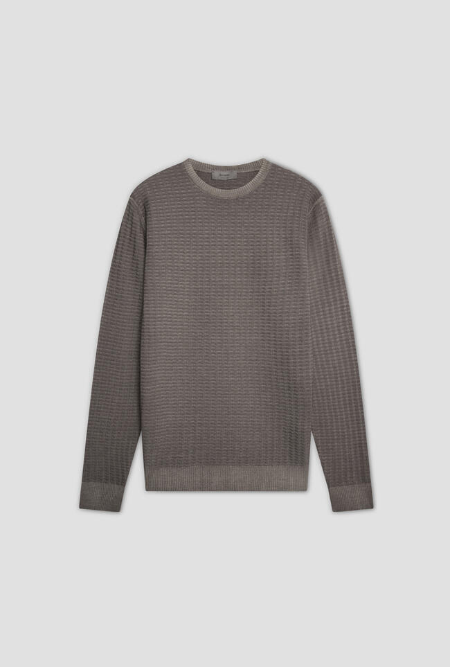 Girocollo con lavorazione tinto in capo MAIN - Ferrante | img vers.1300x/