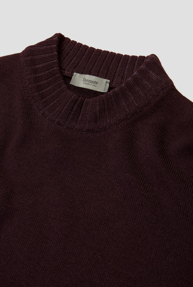 Lupetto tinto in capo a due fili ESSENTIAL - Ferrante | img vers.1300x/