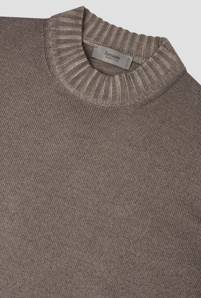 Lupetto tinto in capo a due fili ESSENTIAL - Ferrante | img vers.1300x/