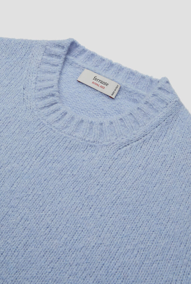 Girocollo in cashmere malfilè ROYAL RED - Ferrante | img vers.1300x/