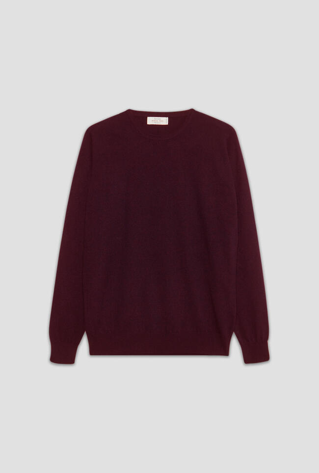 Maglia in puro cashmere ROYAL RED - Ferrante | img vers.1300x/