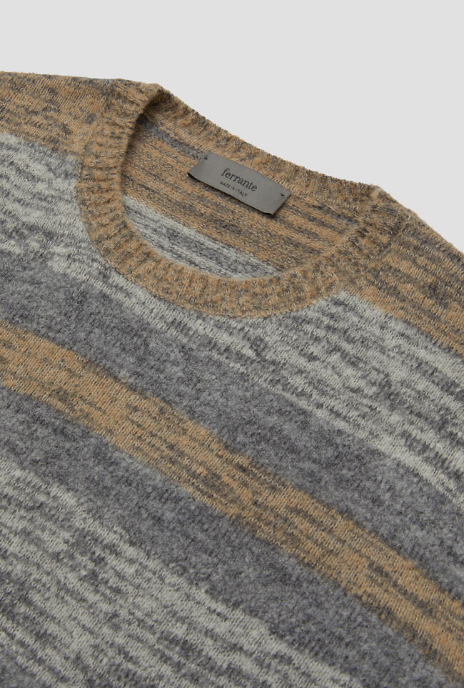 Maglia rigata bouclè MAIN - Ferrante | img vers.1300x/