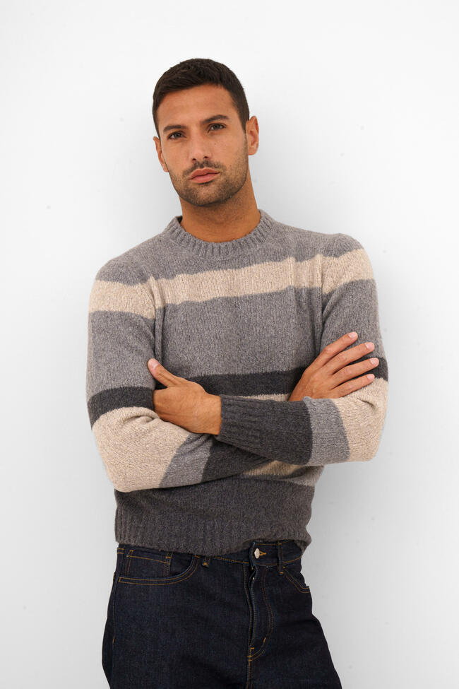 Maxi riga in misto cashmere ROYAL RED - Ferrante | img vers.1300x/