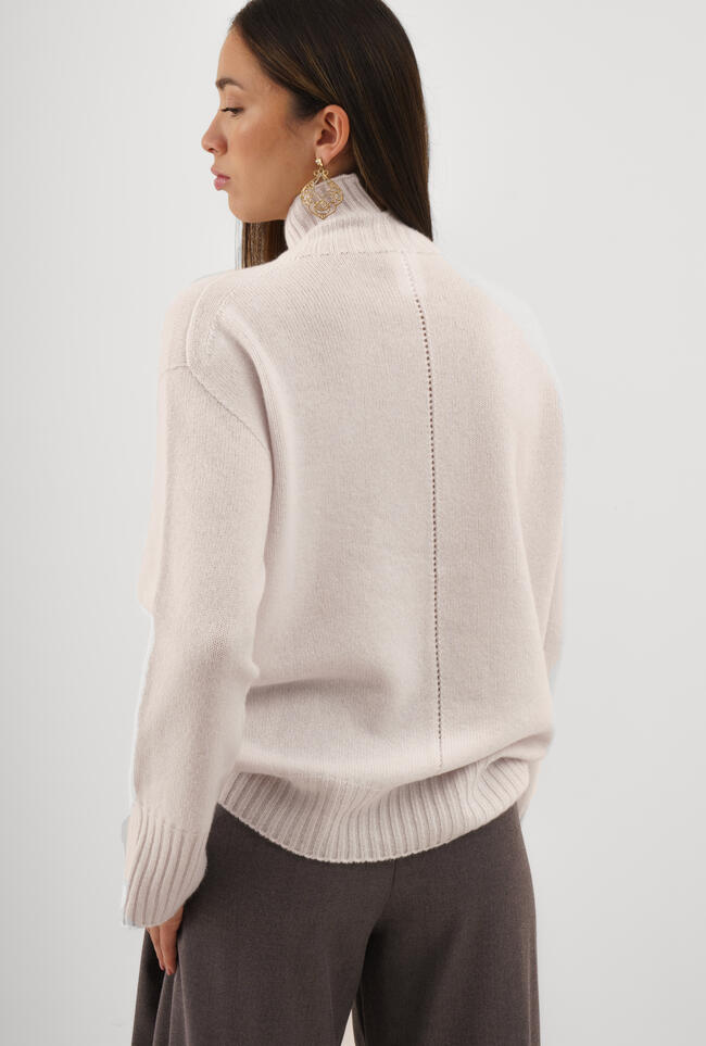 Ciclista in cashmere con retro lavorato LUXURY - Ferrante | img vers.1300x/