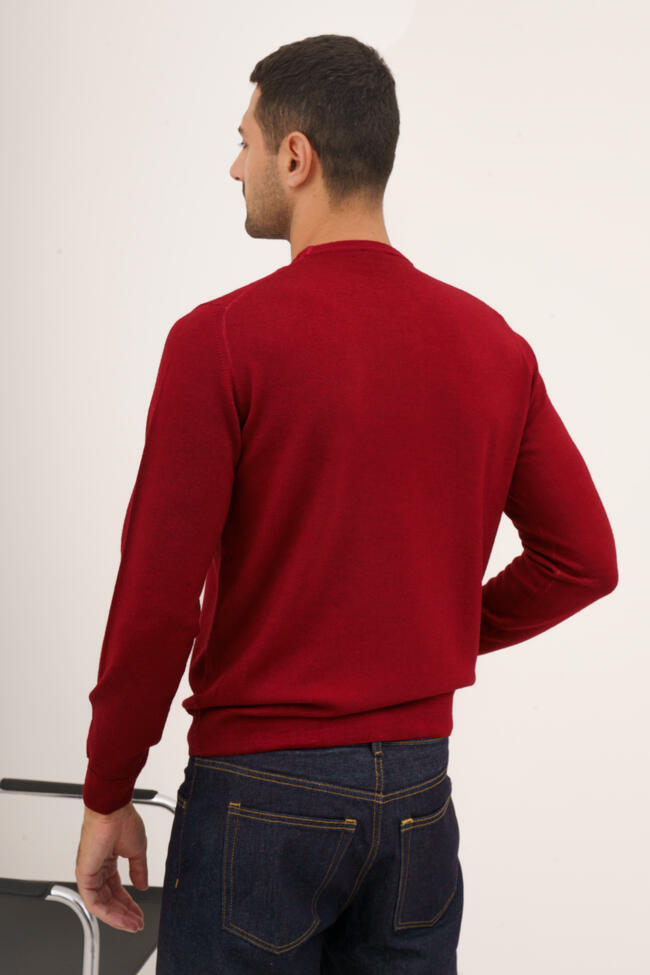 Girocollo tinto in capo ESSENTIAL - Ferrante | img vers.1300x/