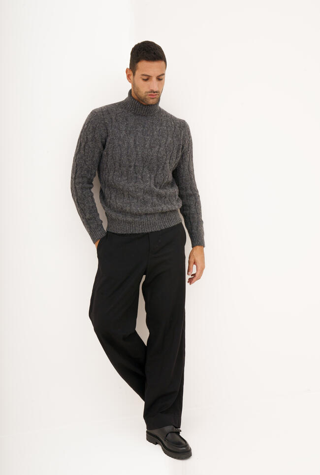 Maglia a trecce in alpaca MAIN - Ferrante | img vers.1300x/